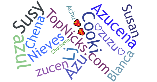 Nicknames for Azucena