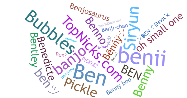 Nicknames for BEn