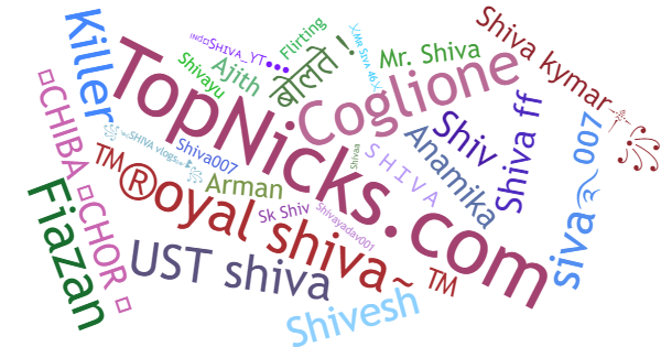 Nicknames for Shiva