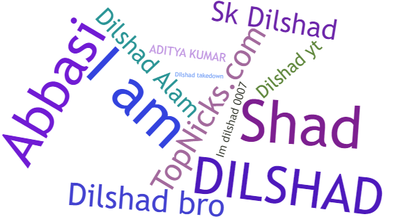 Nicknames for Dilshad