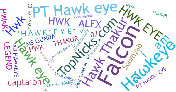 Nicknames for Hawkeye