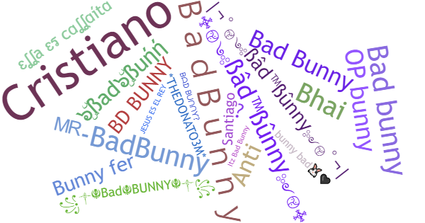 Nicknames for BadBunny