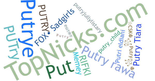 Nicknames for Putry