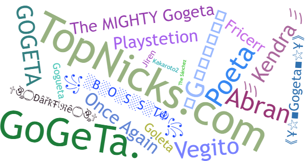 Nicknames for Gogeta