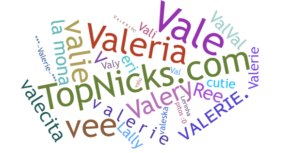 Nicknames for Valerie