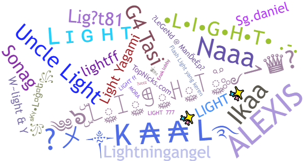 Nicknames for Light