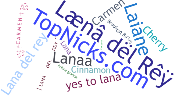 Nicknames for LanaDelRey