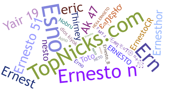 Nicknames for Ernesto