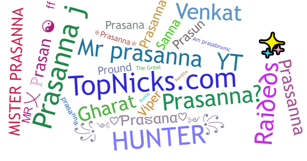 Nicknames for Prasanna