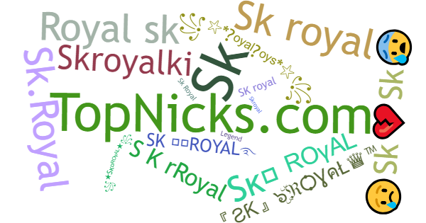 Nicknames for Skroyal