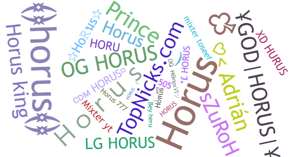 Nicknames for Horus