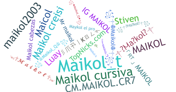 Nicknames for Maikol