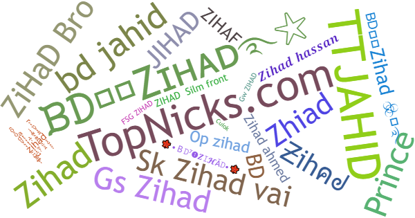 Nicknames for Zihad