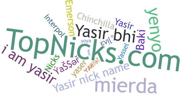 Nicknames for Yasser