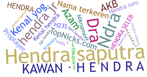 Nicknames for Hendra