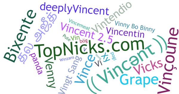 Nicknames for Vincent