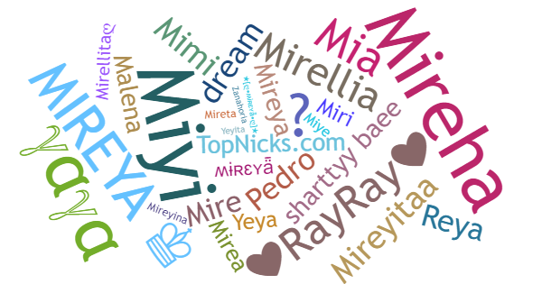 Nicknames for Mireya