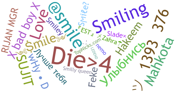 Nicknames for Smile