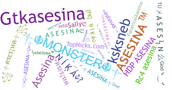 Nicknames for Asesina