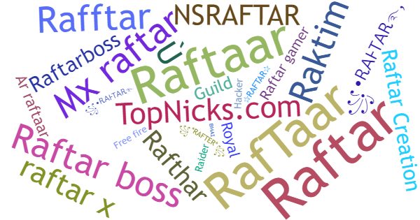 Nicknames for RAFTAR