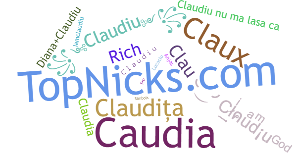 Nicknames for Claudiu