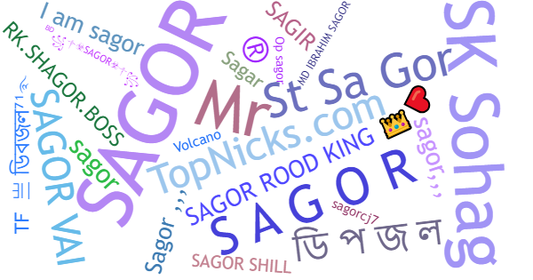 Nicknames for Sagor