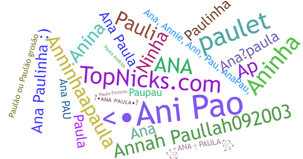 Nicknames for AnaPaula