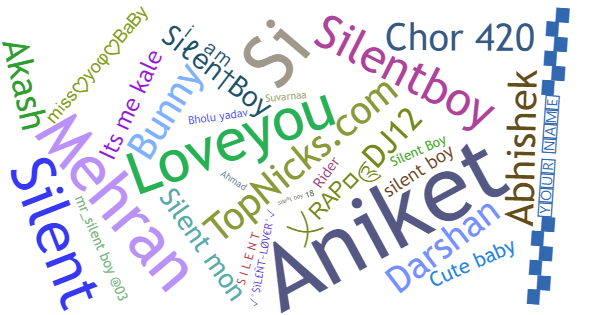 Nicknames for Silentboy