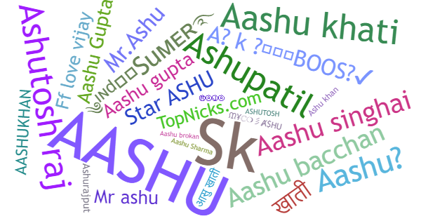 Nicknames for Aashu