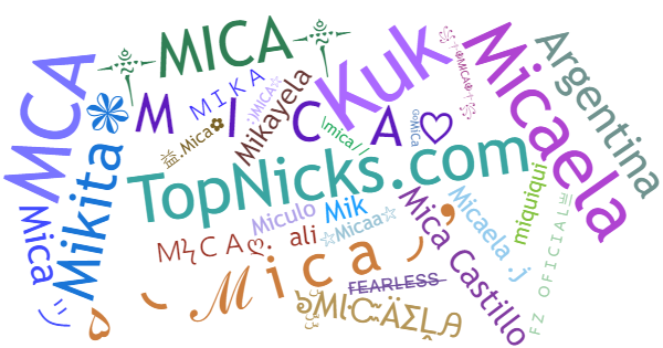 Nicknames for MiCa