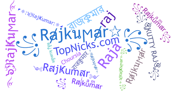 Nicknames for Rajkumar