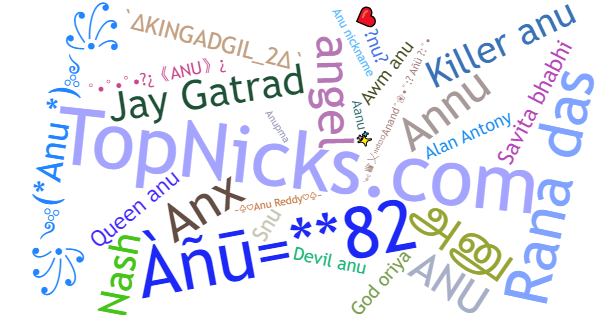 Nicknames for Anu