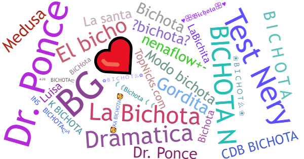 Nicknames for Bichota