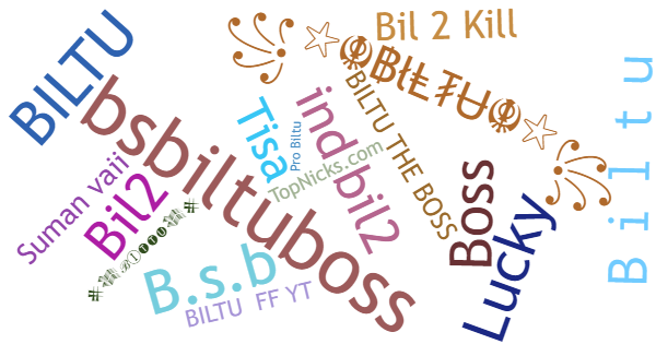 Nicknames for Biltu