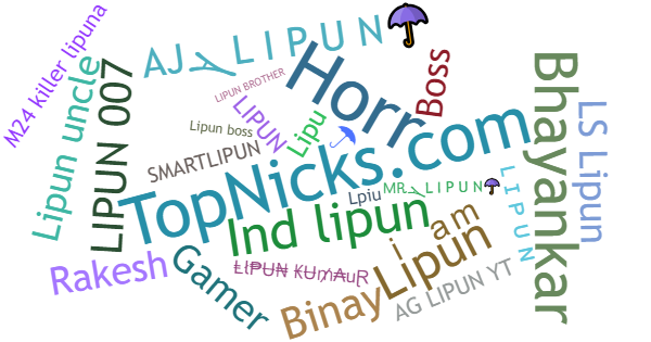 Nicknames for Lipun