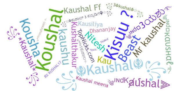 Nicknames for Kaushal