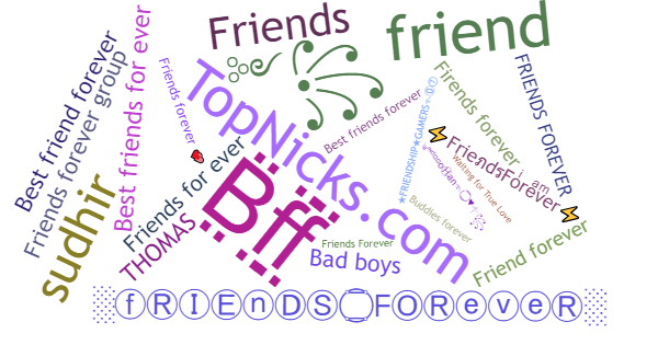 Nicknames for FriendsForever