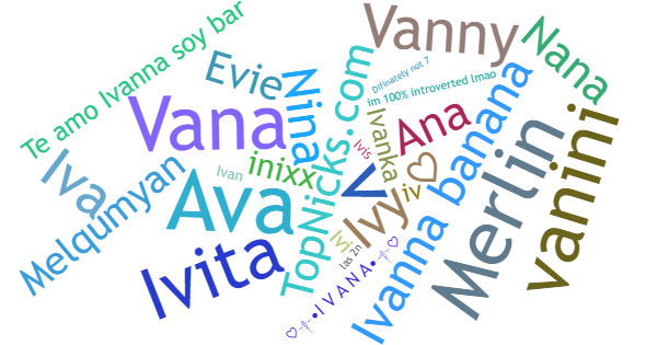 Nicknames for Ivana