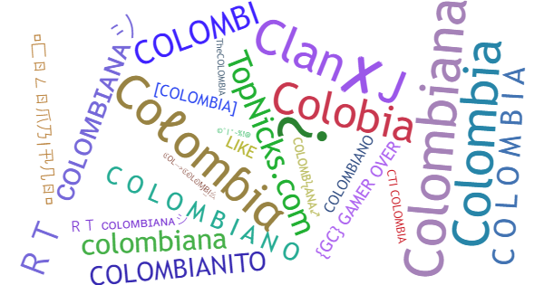 Nicknames for Colombia