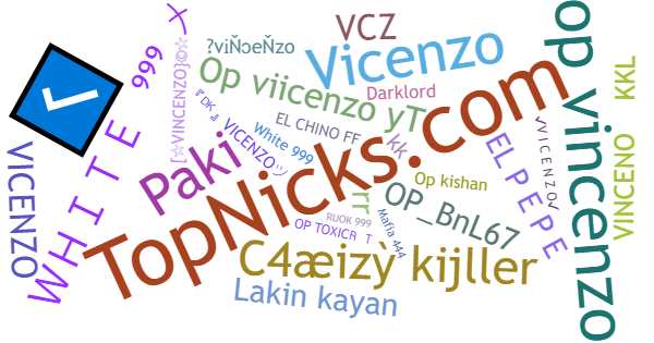 Nicknames for VicenzO