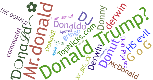 Nicknames for Donald