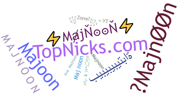 Nicknames for Majnoon