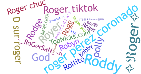 Nicknames for Roger