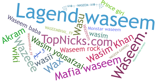 Nicknames for Waseem