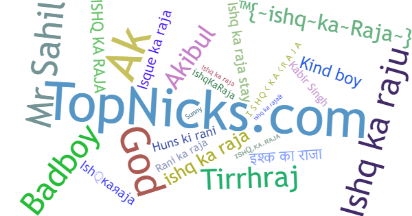 Nicknames for Ishqkaraja