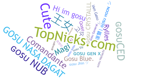 Nicknames for Gosu