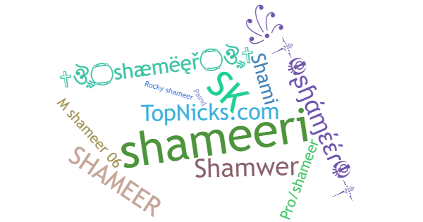 Nicknames for Shameer