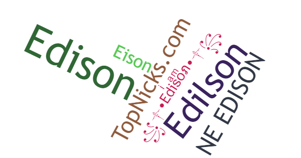 Nicknames for Edison