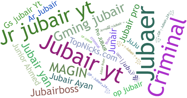 Nicknames for Jubair