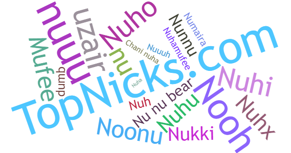 Nicknames for Nuha